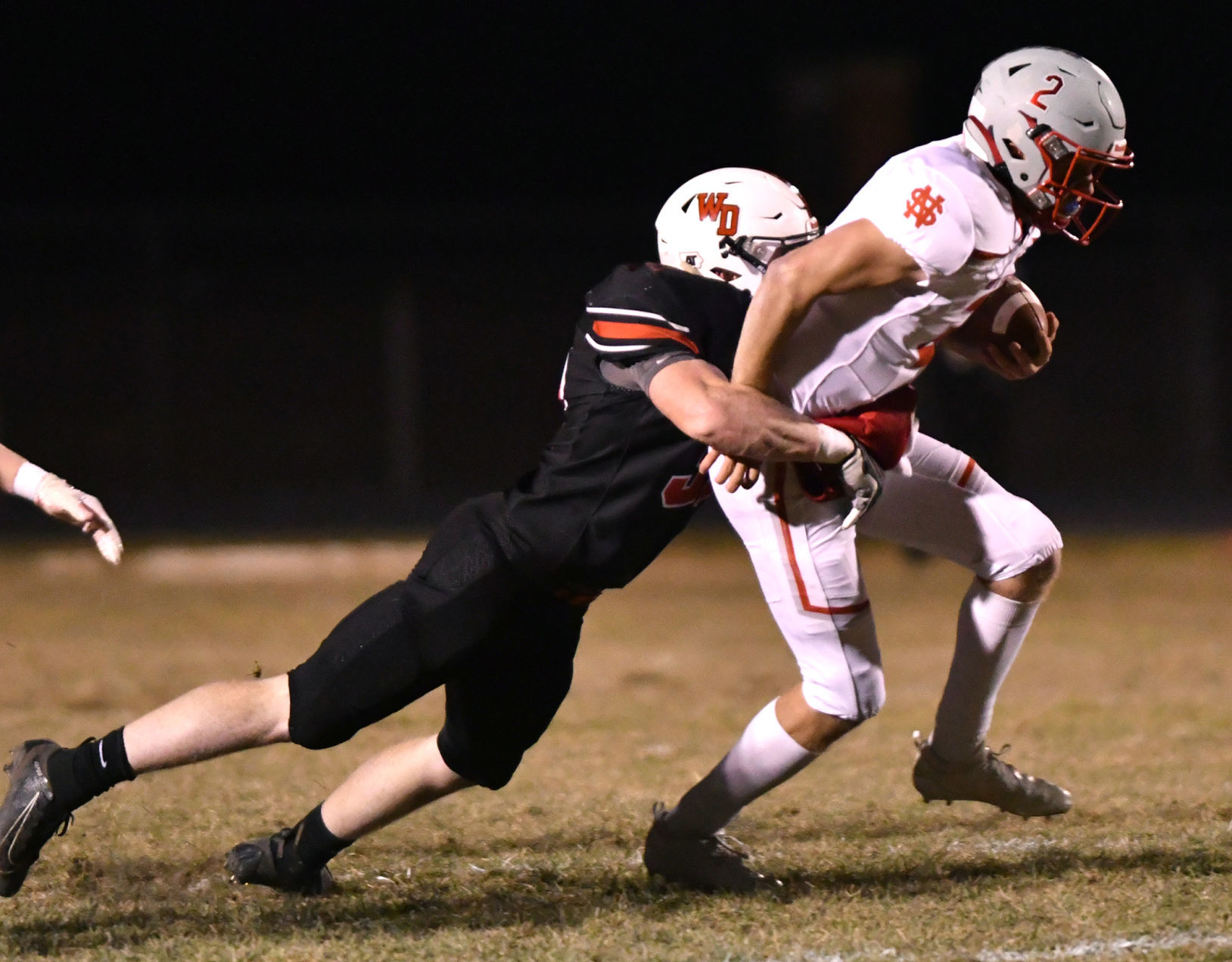 Class 3A second round football